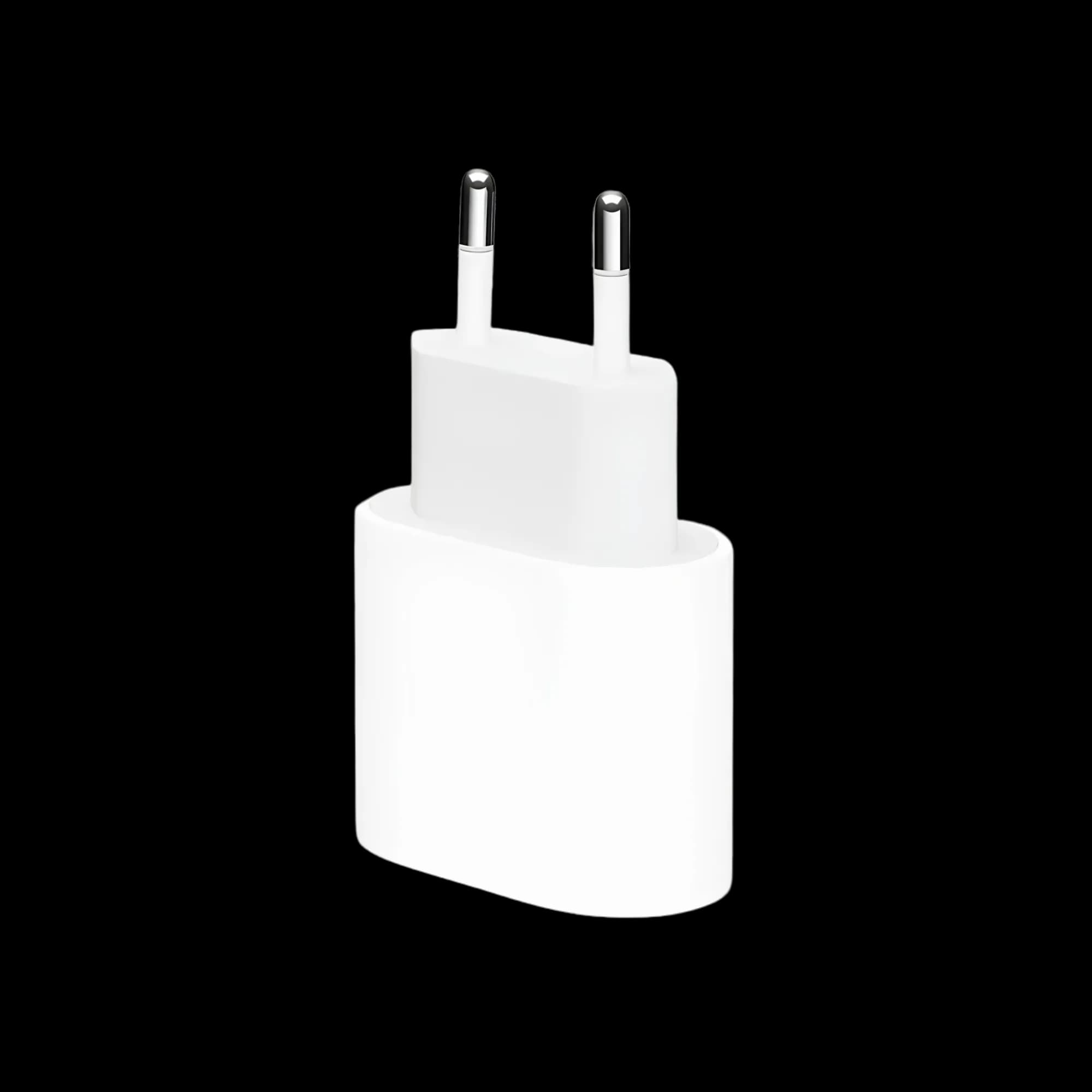 Charger 20W USB-C Power Adapter MHJ83ZM, fast charging for iPhone, iPad, AirPods and Apple Watch, Original (ARM57944)