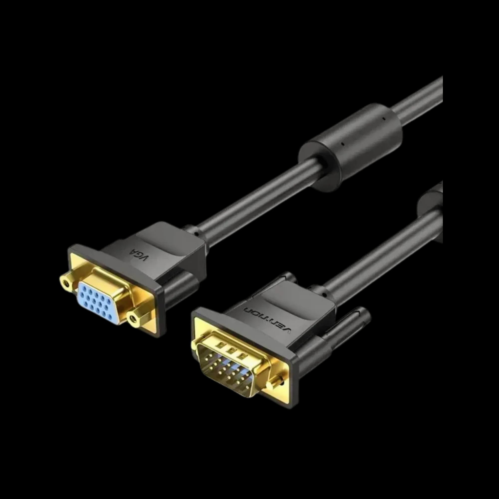 Cable Vention VGA Extension Cable 2M Black (DAGBH)