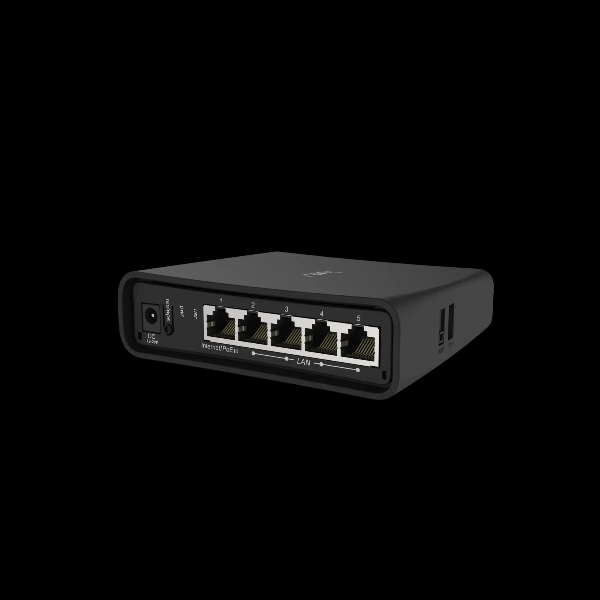 MikroTik hAP ac² Dual-Band WiFi 5 Router (RBD52G-5HacD2HnD-TC)