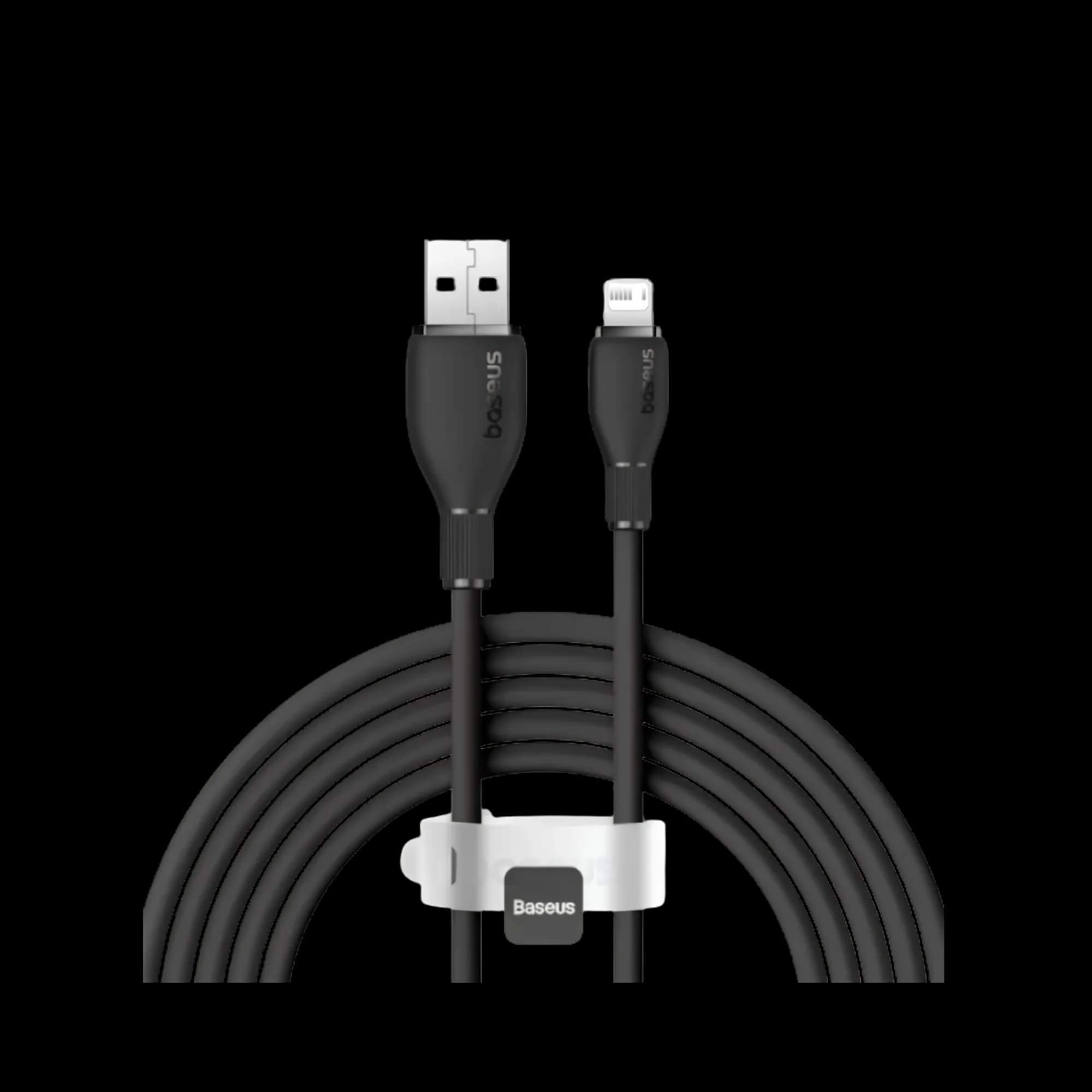 Baseus CB000044 USB-A to Lightning Cable – Fast charging, durable, MFi certified. 2M