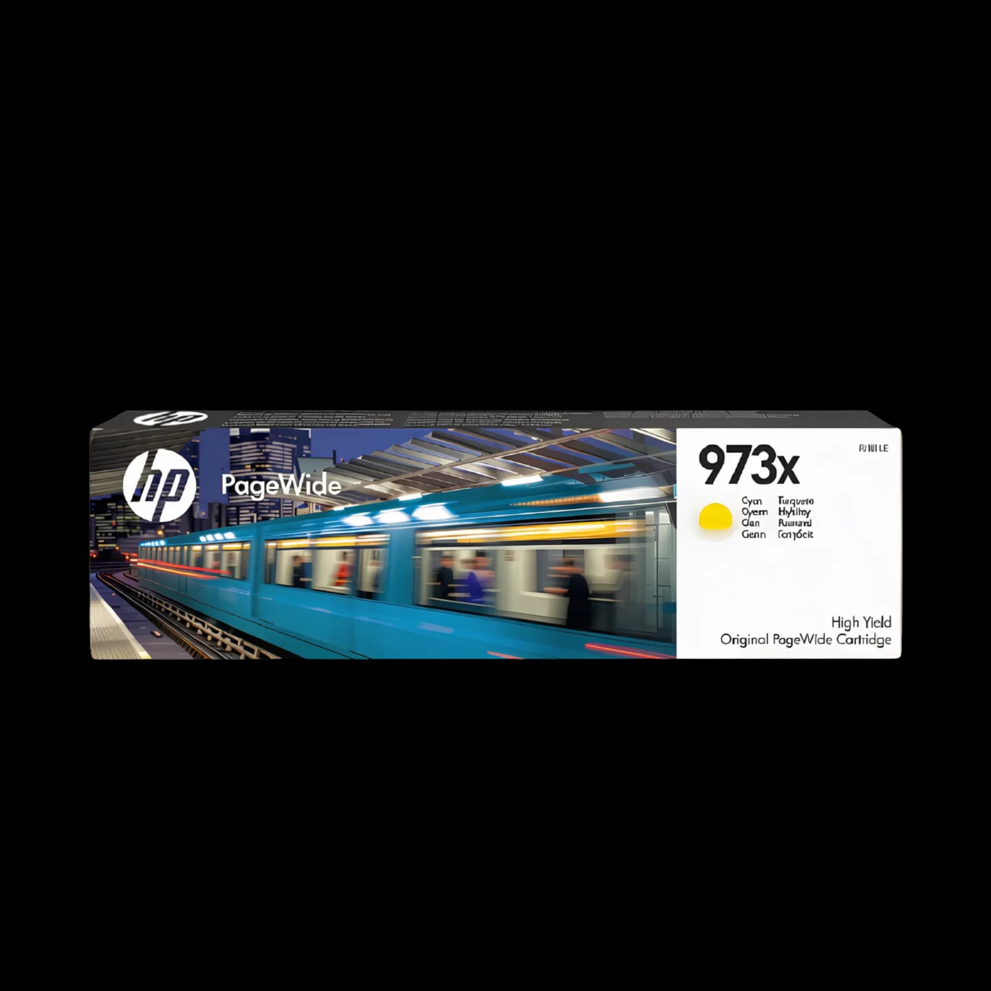 TONER 973X YELLOW HP PageWide Pro 452 / 477 / 552 / 577 / PageWide Managed P55250 / P57750 Series
