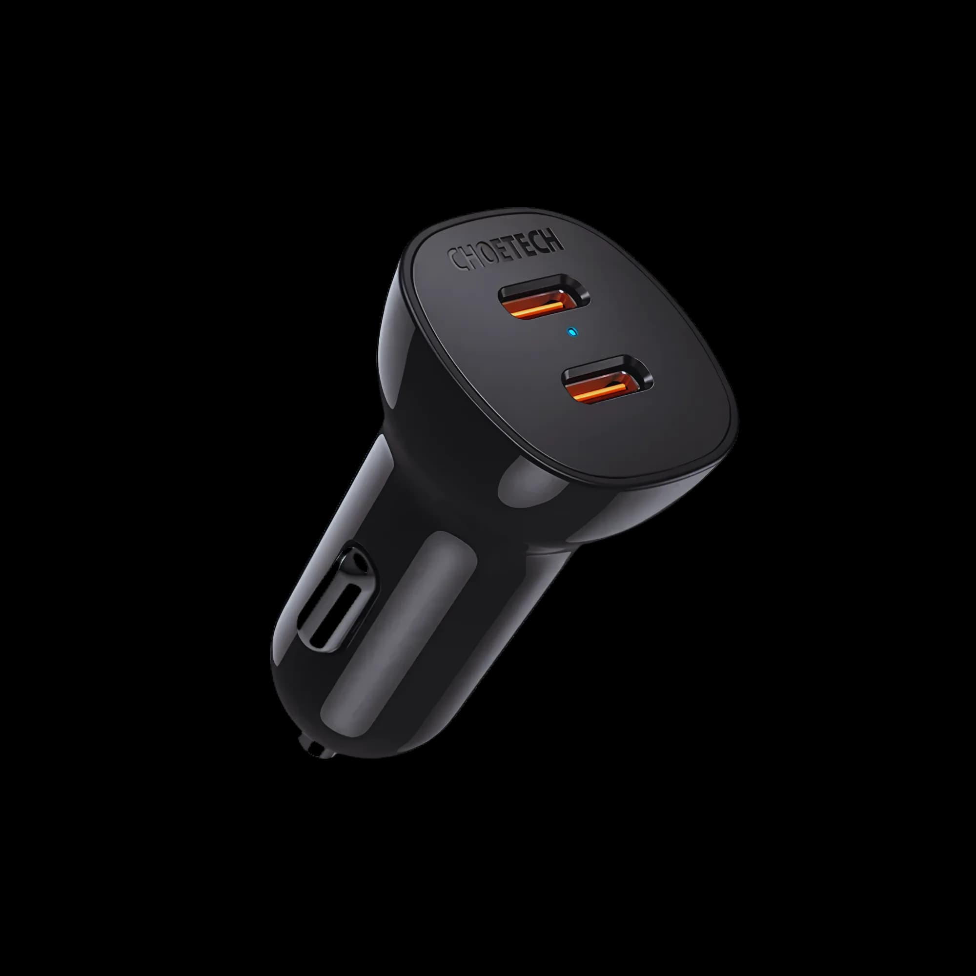 Choetech PD 40W DUAL USB-C CAR CHARGER TC0008
