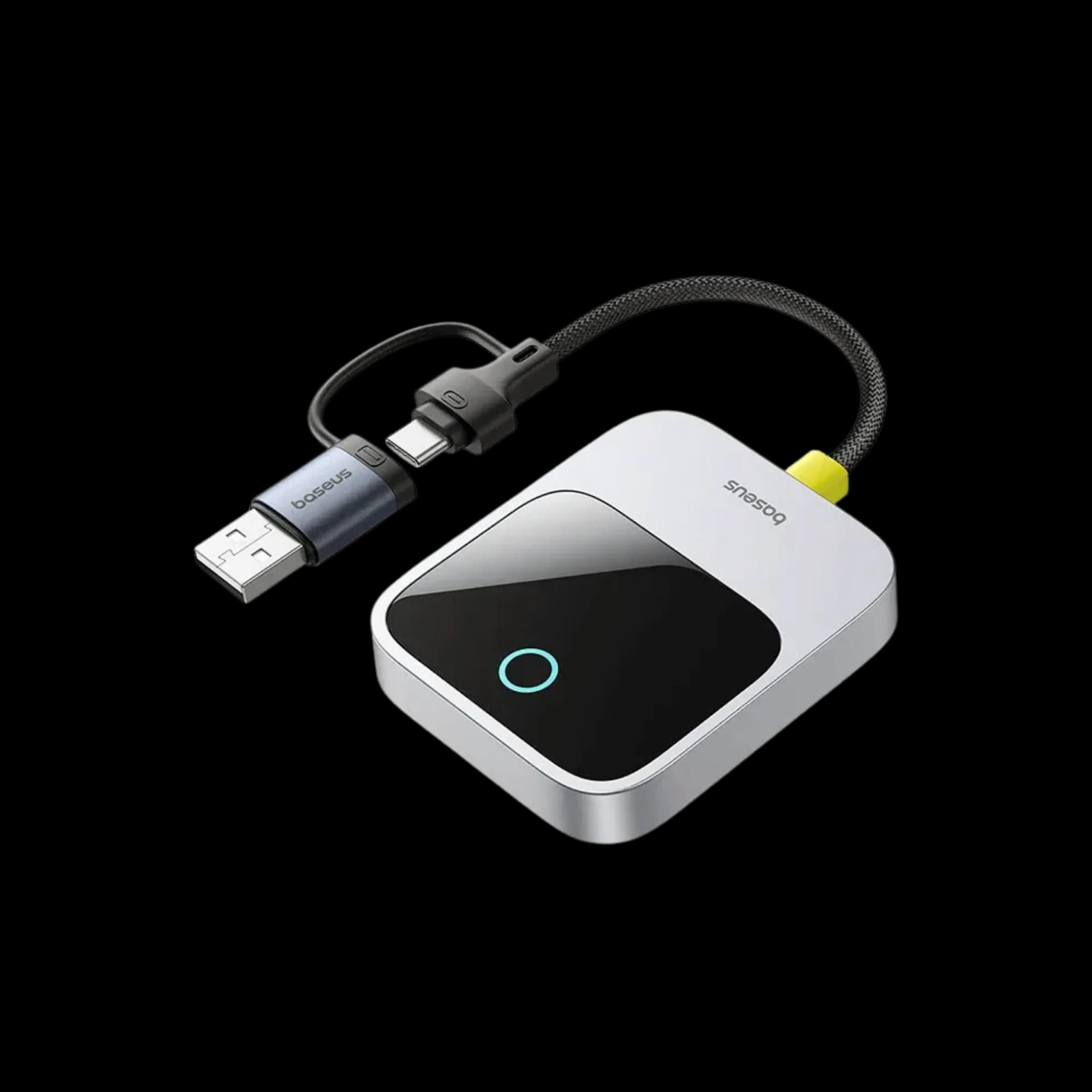 Baseus SafeJourney Series Wireless CarPlay Adapter Space Gray