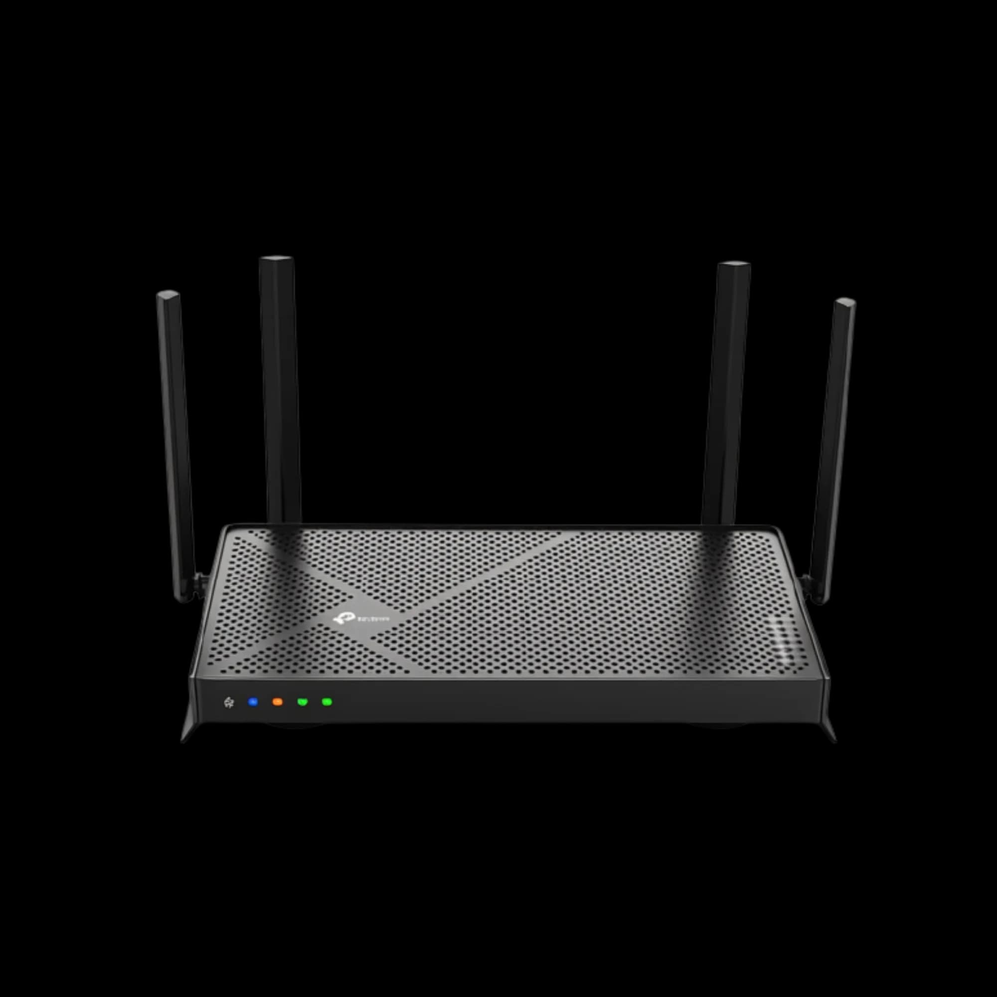 TP LINK  ROUTER BE3600 3.6 GBPS DUA-BRAND WI-FI 7 2X 2.5 GBPS PORTS BOOST WIRED CONNECTIONS BLACK ARCHER (BE230)