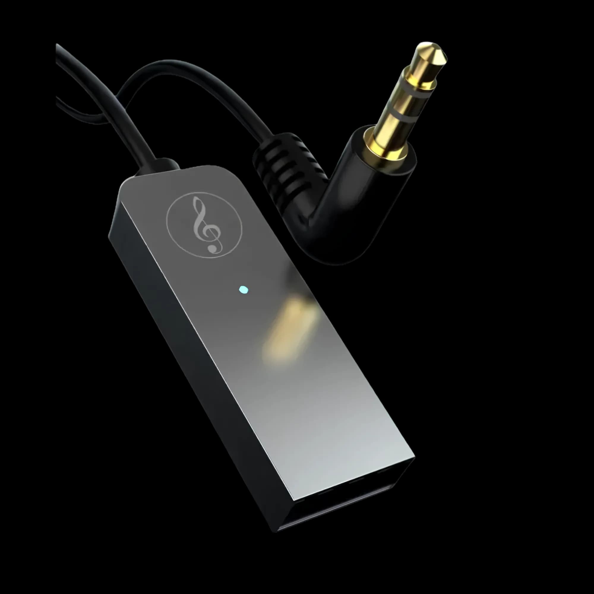 D08 Bluetooth receiver USB Wireless adapter cable Black