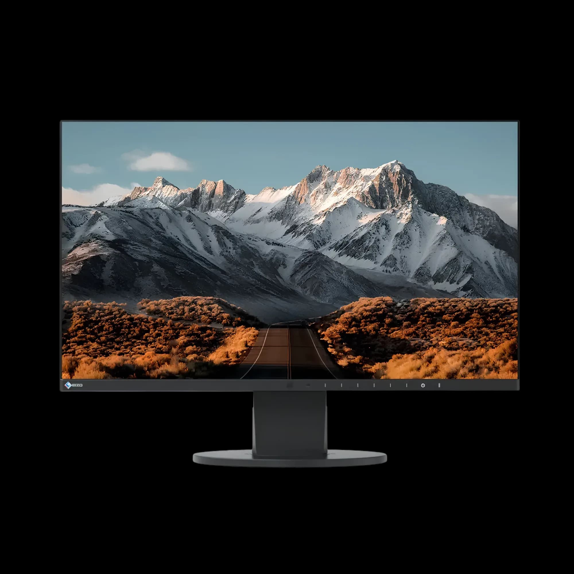 EIZO FlexScan EV2450 – 23.8" IPS, 1920x1080, HDMI/DP/VGA, slim bezel.