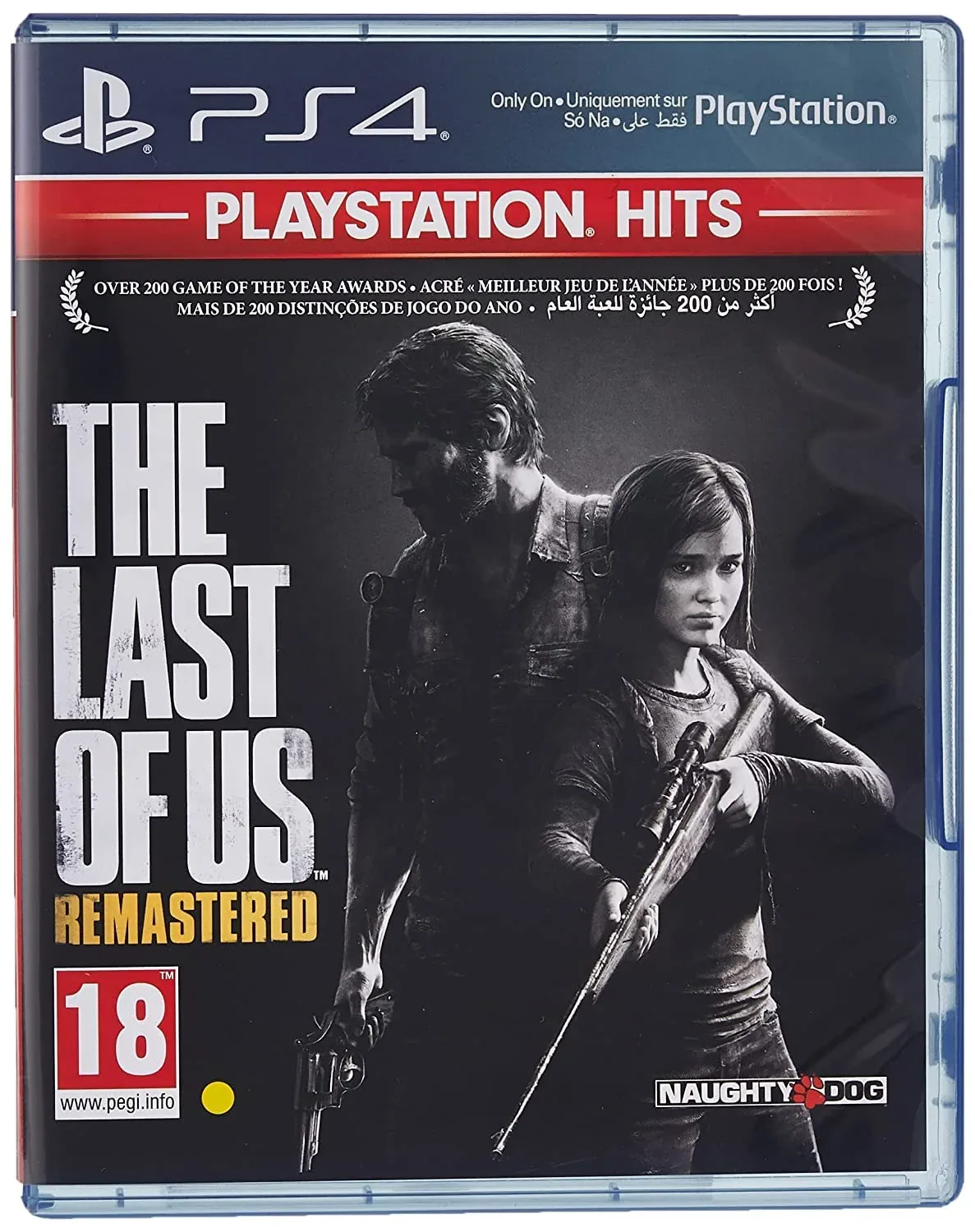 The Last of Us Remastered  PS4 Game (Blu-ray Disc)