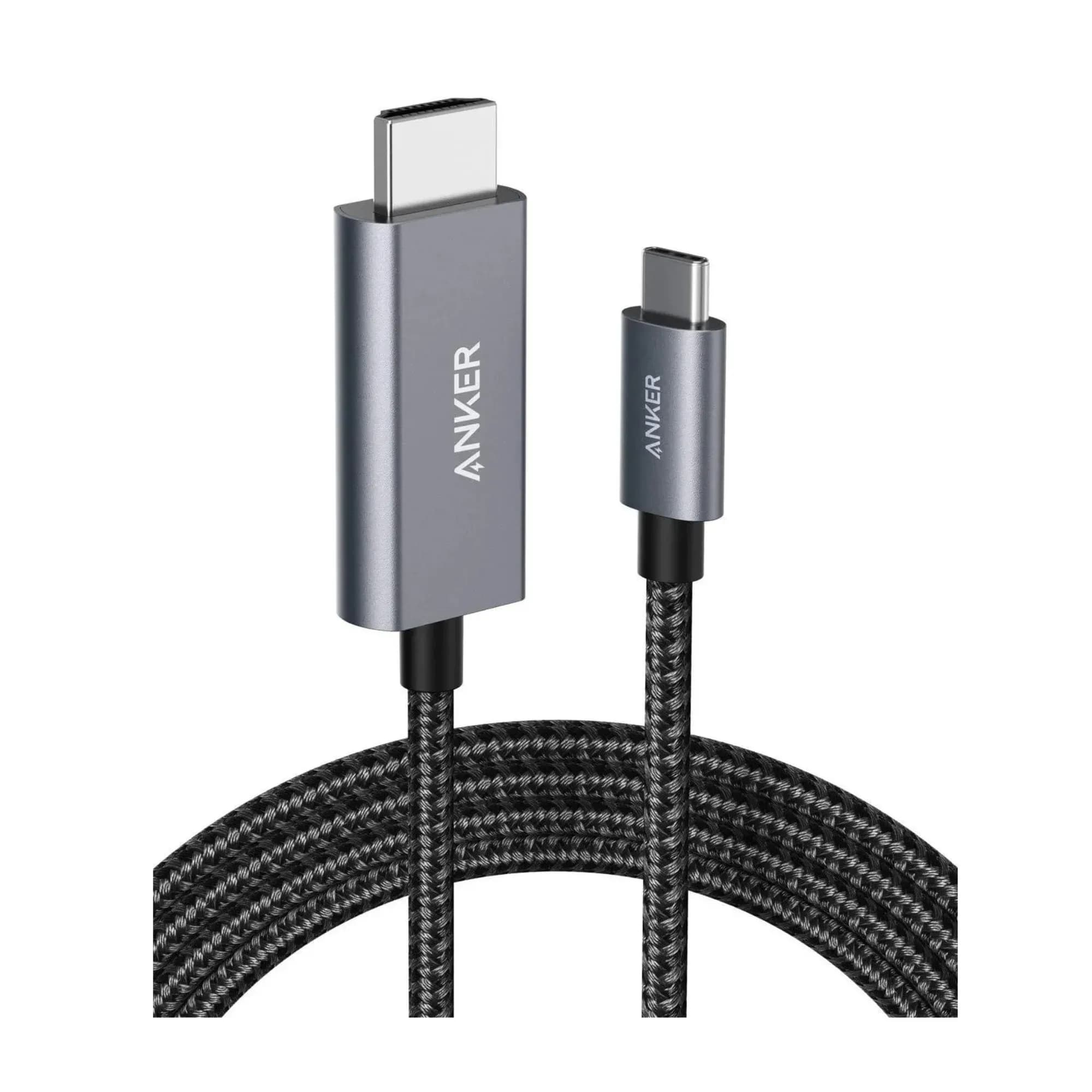 Anker 311 USB-C to HDMI Cable – 4K output, durable design, compatible with USB-C devices.