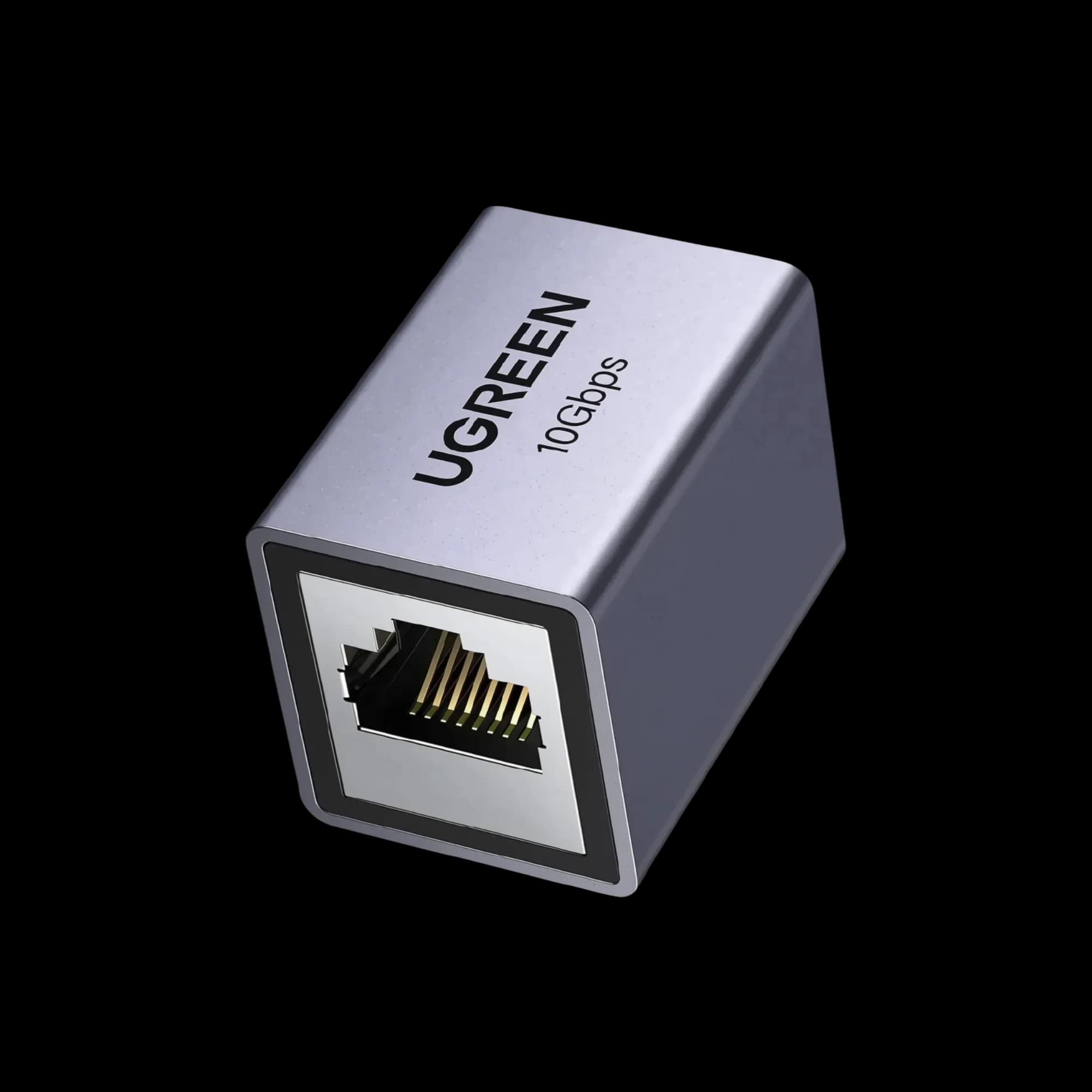 Ugreen NW261 RJ-45 - RJ-45 Cat 8 10 Gbps Shielded Aluminum Gray Connector (15117)