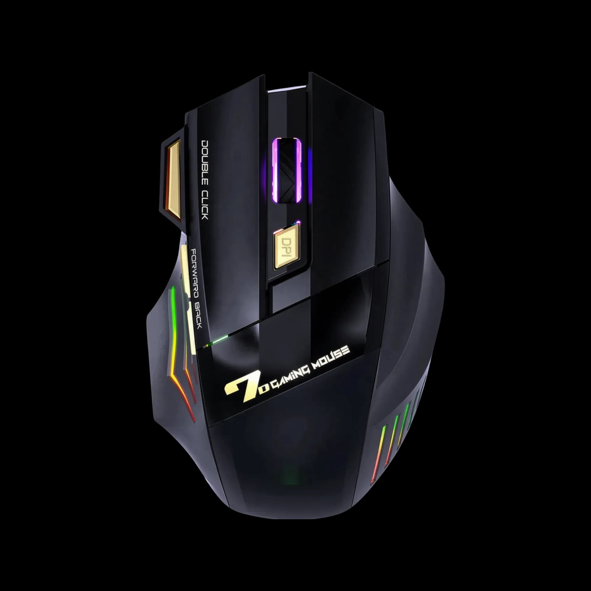 iMICE GW-X7 Gaming Mouse – USB wired, optical sensor, 6 buttons, RGB backlight.