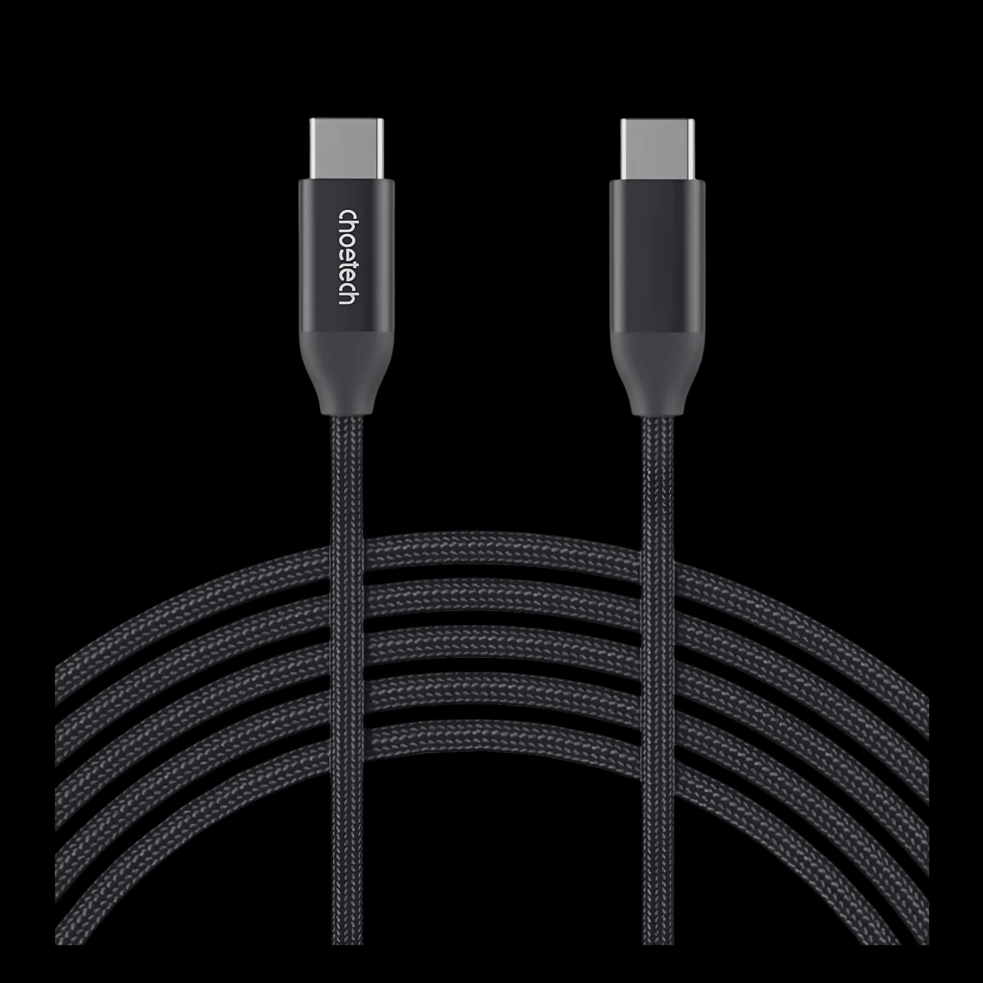 Choetech 240W USB-C Cable – 1m, 48V/5A, fast charge.
