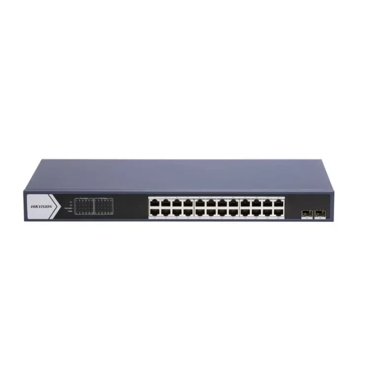 Hikvision DS-3E0526P-E 24-Port Gigabit PoE-Compliant Unmanaged Network Switch